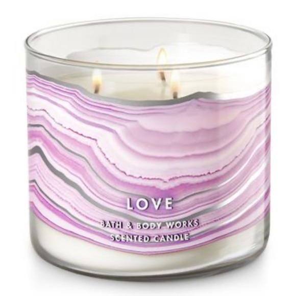 Bath & Body Works Other - B&BW Rose Quartz 3-Wick Candle